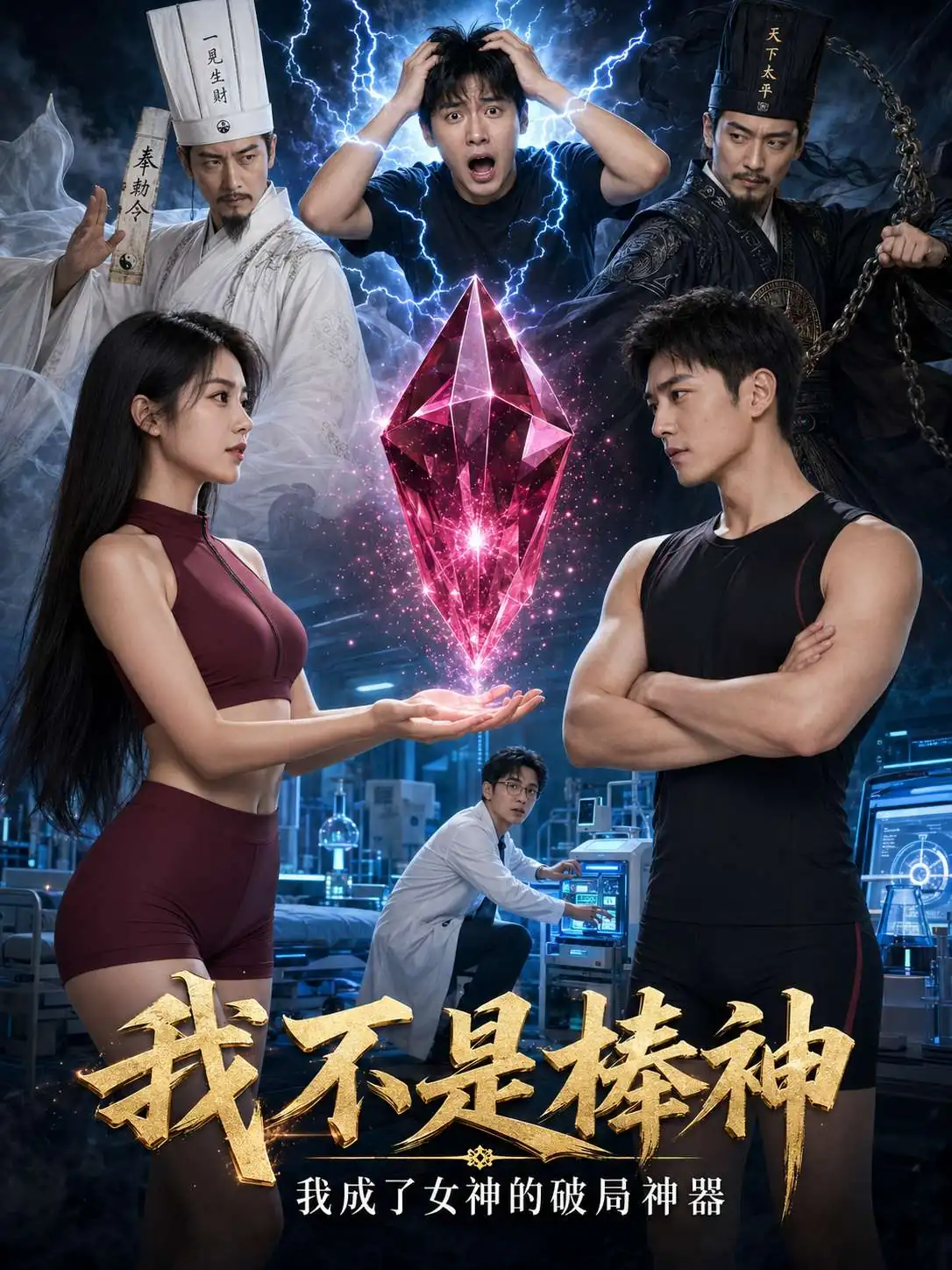 短剧封面：雨夜代驾的最后一单
